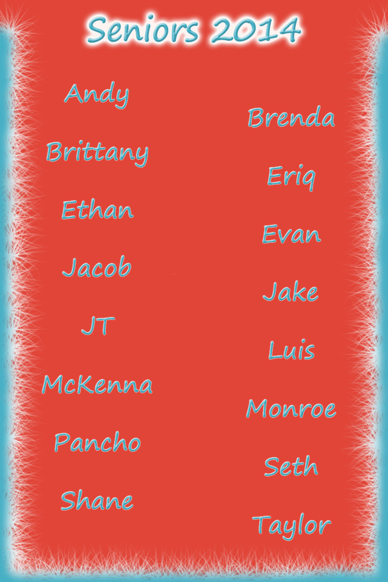 Springlake Earth High School Senior Info Pages
